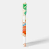 Geometric Line Art Phone Case for iPhone (Rückseite / Rechts)