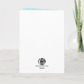 Geometric Low-Poly Balloons Birthday Card Karte (Rückseite)