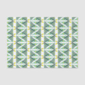 Geometric Luna Moth Seidenpapier (Vorderseite)