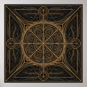 Geometric Luxury Poster (Vorne)