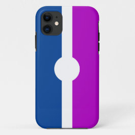 Geometric Magenta Pink Royal Blue Streifen Case-Mate iPhone Hülle