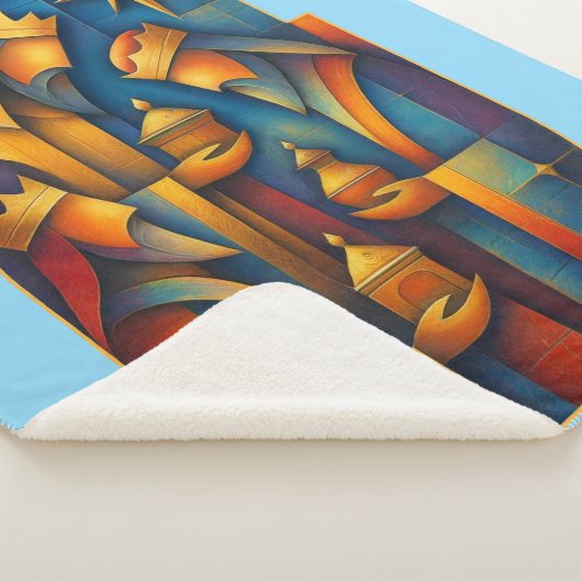 Geometric Magi - Three Wise Men Christmas Star Art Sherpadecke (3/4)