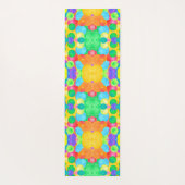Geometric Magical abstract color art Yogamatte (Rückseite)