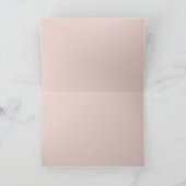 Geometric Magnolia Bridesmaid Card Karte (Innenseite)