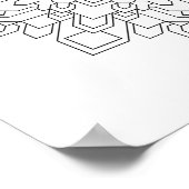 Geometric Mandala #2 Poster (Ecke)