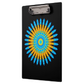 Geometric Mandala Art Circle Design 48256 Klemmbrett (Links)