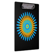Geometric Mandala Art Circle Design 48256 Klemmbrett (Rechts)