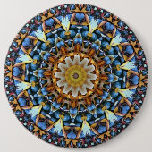 Geometric Mandala Button (Vorderseite)