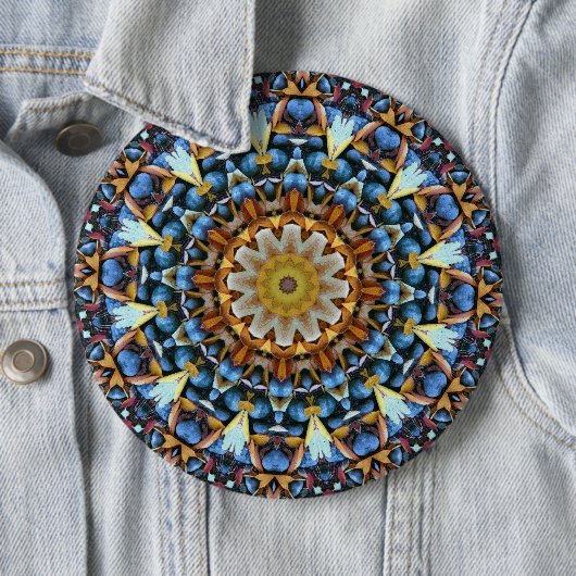 Geometric Mandala Button (Beispiel)