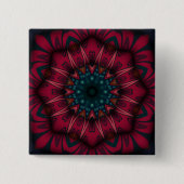 Geometric Mandala Button (Vorderseite)