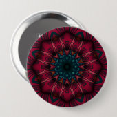 Geometric Mandala Button (Vorne & Hinten)