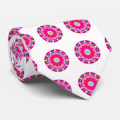 Geometric Mandala Krawatte (Gerollt)