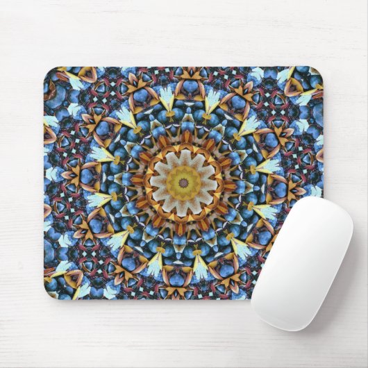 Geometric Mandala Mousepad (Mit Mouse)