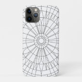 Geometric Mandala Pattern Case-Mate iPhone Hülle (Rückseite)