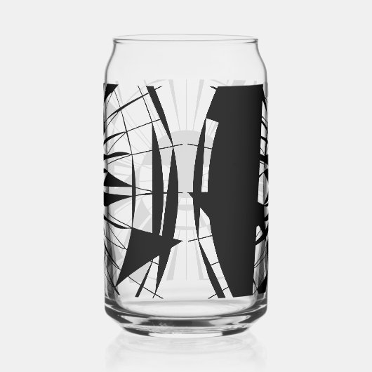 Geometric Mandala Pattern Dosenglas (Rechts)