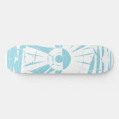 Geometric Mandala Pattern Skateboard (Horizontal)
