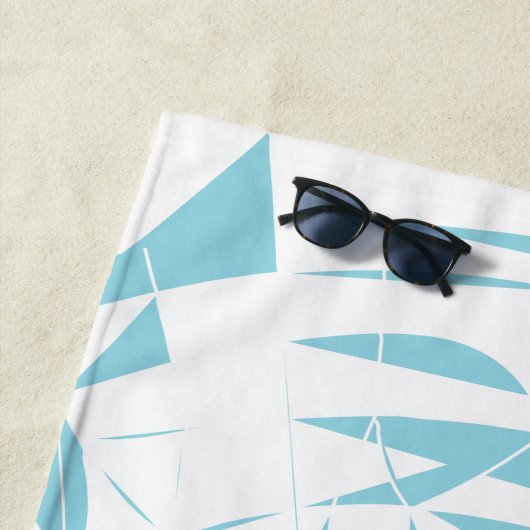 Geometric Mandala Pattern Strandtuch (Beispiel)