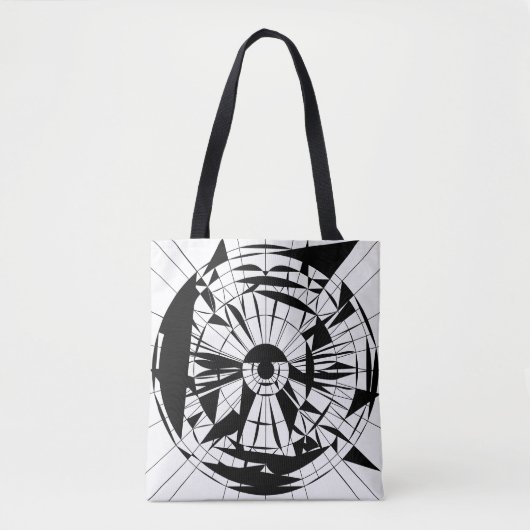 Geometric Mandala Pattern Tasche (Vorderseite)