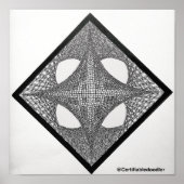 Geometric Mandala Poster (Vorne)