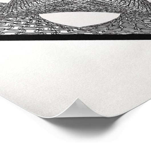 Geometric Mandala Poster (Ecke)