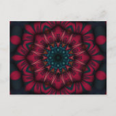 Geometric Mandala Postkarte (Vorderseite)