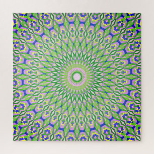 Geometric Mandala Puzzle
