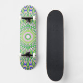 Geometric Mandala Skateboard (Vorderseite)