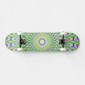 Geometric Mandala Skateboard (Horizontal)