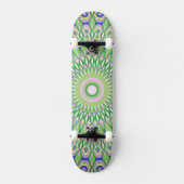 Geometric Mandala Skateboard (Vorderseite)