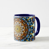 Geometric Mandala Tasse (VorderseiteRechts)
