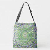 Geometric Mandala Tragetaschen Mit Langen Trägern (Rückseite)