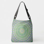 Geometric Mandala Tragetaschen Mit Langen Trägern (Vorderseite)