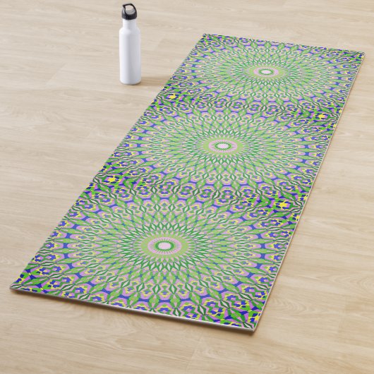Geometric Mandala Yogamatte (Beispiel)