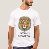 Geometric Mane Lion Tee** T-Shirt (Vorderseite)