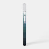 Geometric Marine Bubbles iPhone 16 Hülle (Linke Seite)