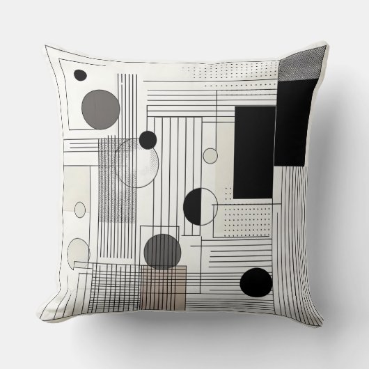 Geometric Matrix Kissen (Vorderseite)