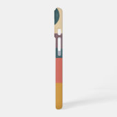 Geometric Minimalist Eclipse iPhone 16 Hülle (Linke Seite)