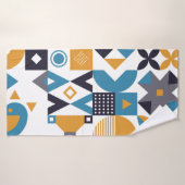 Geometric minimalistic pattern. Abstract designpat Badehandtuch (Badehandtuch)