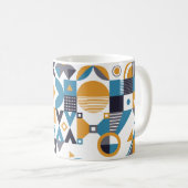 Geometric minimalistic pattern. Abstract designpat Kaffeetasse (VorderseiteRechts)