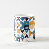 Geometric minimalistic pattern. Abstract designpat Kaffeetasse (Mittel)