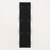 Geometric Modern Minimalistisch Elegant Personalis Yogamatte (Vorderseite)