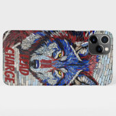Geometric Mosaic Alpha Wolf Phone Case iPhone Hülle (Rückseite (Horizontal))