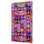 Geometric Multicolored Squares Klemmbrett (Links)