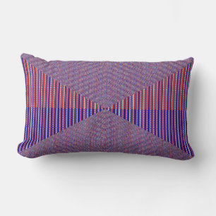 Geometric Neon Fusion – Abstract Pillow Lendenkissen