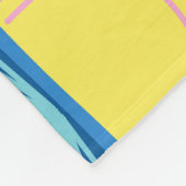 Geometric Nordic: Moderner Abstrakter Hintergrund. Fleecedecke (Ecke)