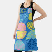 Geometric Nordic: Moderner Abstrakter Hintergrund. Schürze (InSitu)