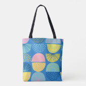 Geometric Nordic: Moderner Abstrakter Hintergrund. Tasche (Rückseite)