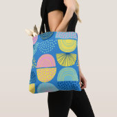 Geometric Nordic: Moderner Abstrakter Hintergrund. Tasche (Von Nahem)