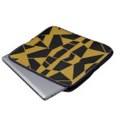 Geometric Nr. 638 Laptopschutzhülle (Vorne Knopf)