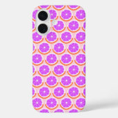 Geometric Orange Slices Pink Lemonade Case-Mate iPhone Hülle (Rückseite)